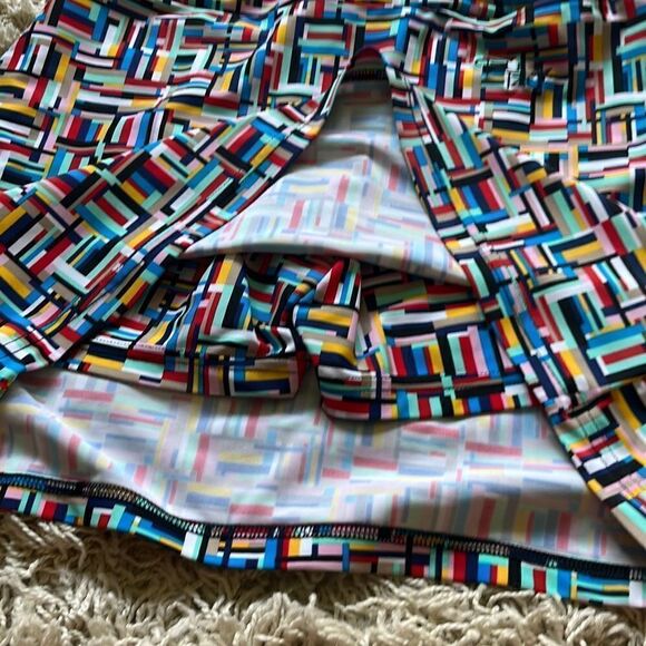 Tzu Tzu Charlotte Golf Skort, Multi Color Design Pickleball,  Tennis, golf  M - Picture 15 of 16